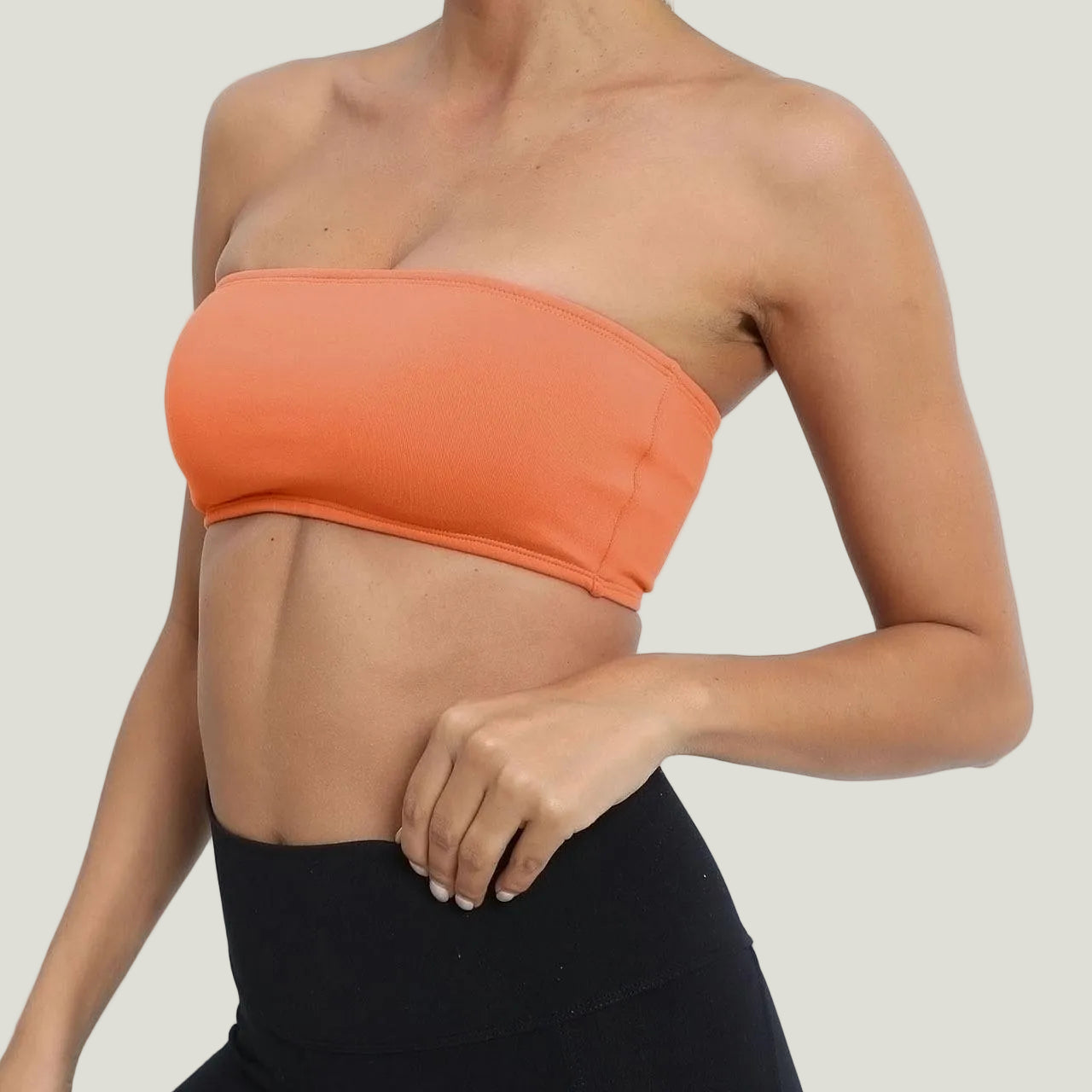 Strapless top